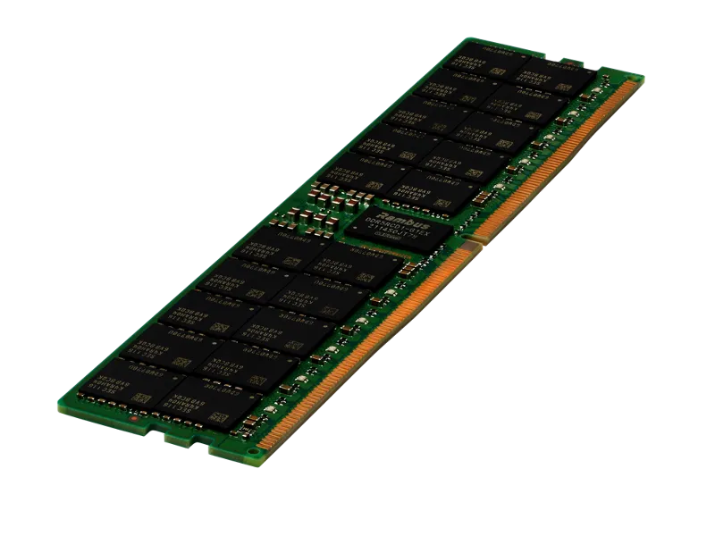 HPE 64GB (1x64GB) Dual Rank x4 DDR5‑5600 CAS‑46‑45‑45 EC8 Registered Smart Memory Kit (P64707-B21)