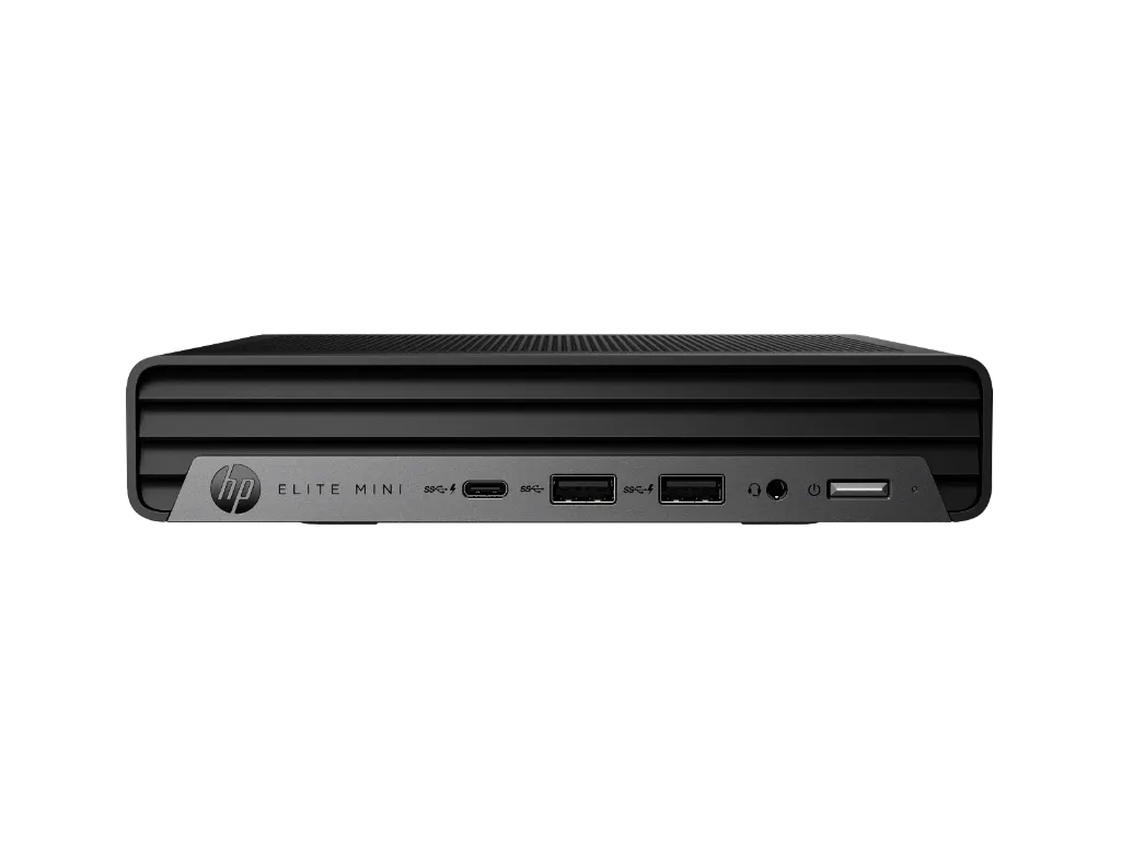 HP Elite Mini 800 G9 Desktop Computer, Intel Core i7-14700 Processor, 16GB RAM, 512 GB M.2 SSD, Intel UHD Graphics 770, HP Wireless KB + Wireless Mouse, Windows 11 Pro, Black | 449W0ES
