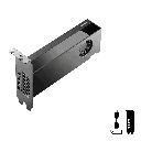 PNY NVIDIA RTX PRO 2000 Blackwell 16GB GDDR7 Low-Profile Workstation Graphics Card (GPU), 4,352 CUDA Cores, PCIe 5.0, 70W, 4x mini DisplayPort 2.1b, DLSS 4 | VCNRTXPRO2000-SB