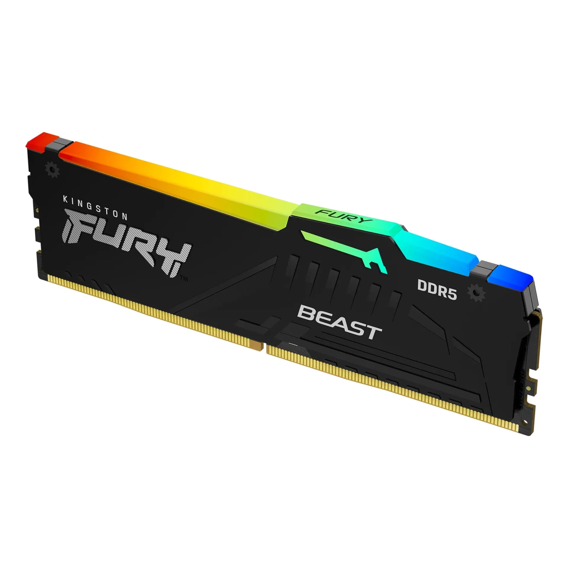 KINGSTON 16GB 5600MT/S DDR5 CL40 DIMM(KIT OF 2X8GB) FURY BEAST RGB-740617328486