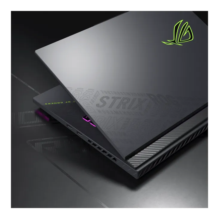 ASUS ROG Strix G16 G614FR-RV026 – NVIDIA® GeForce RTX™ 5070 Ti 12GB | 32GB DDR5 | AMD Ryzen™ 9 9955HX | 16" IPS 165Hz Display | 1TB PCIe NVMe SSD | DOS | English Keyboard | ROG Impact Gaming Mouse + ROG Backpack | Eclipse Gray