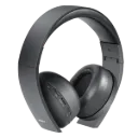 KUGU 2.4GHz Black Gaming Headset Wireless Headset Home Gaming Headset For PS5, PS4, PC, Switch Bluetooth Headset Foldable Headset