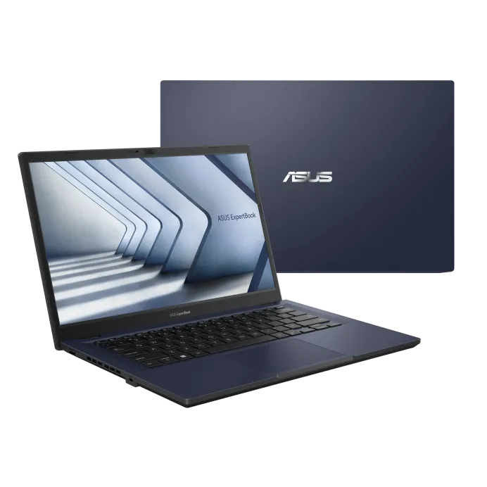 Asus ExpertBook B1402CV-I58512B0D 90NX06W1-M00FL0 Intel Core i5-1335U Processor, 8GB Ram, 512GB SSD M.2, Intel UHD Graphics,14-inch Full HD Display, Finger Print, Backlit Keyboard, Free Dos Star Black  (Windows 11 pro)