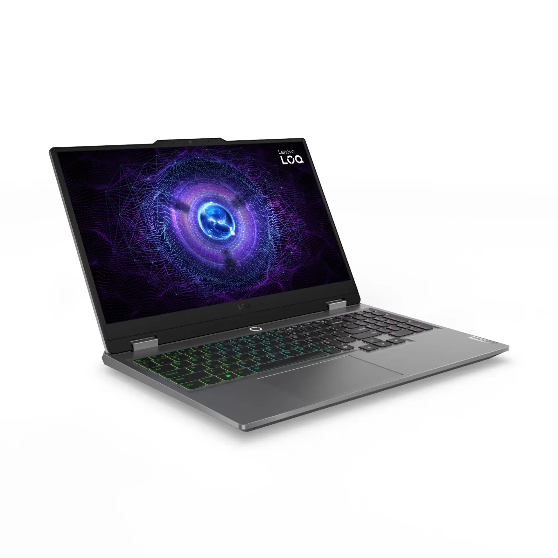 Lenovo LOQ 15IRX9 Gaming Laptop, 15.6" FHD 144Hz IPS Display, Intel Core i7-13650HX Processor, 16GB RAM, 512GB SSD, GeForce RTX 3050 6GB GPU, White Backlit Keyboards, Windows 11 pro, Luna Grey | 83DV0072PS
